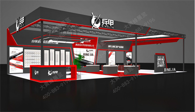 大黄蜂展览介绍兵甲在深圳工博会的设计方案