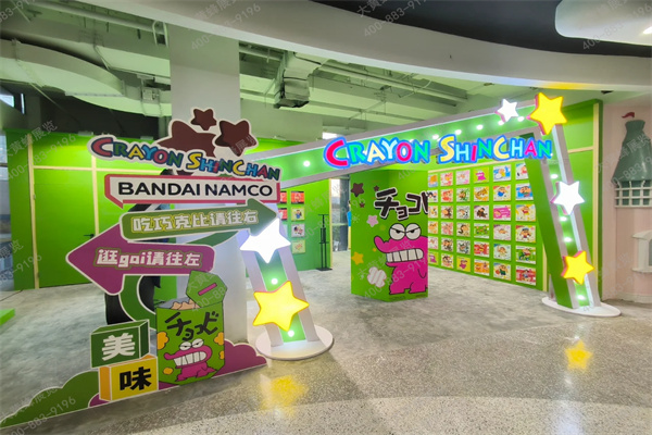 大黄蜂呈现蜡笔小新快闪店店面设计施工案例分享