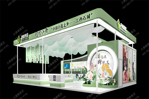 深圳酒店用品展展台设计搭建案例分享