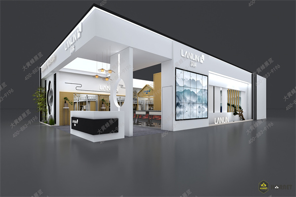 家具展新中式展览设计，演绎空间美学