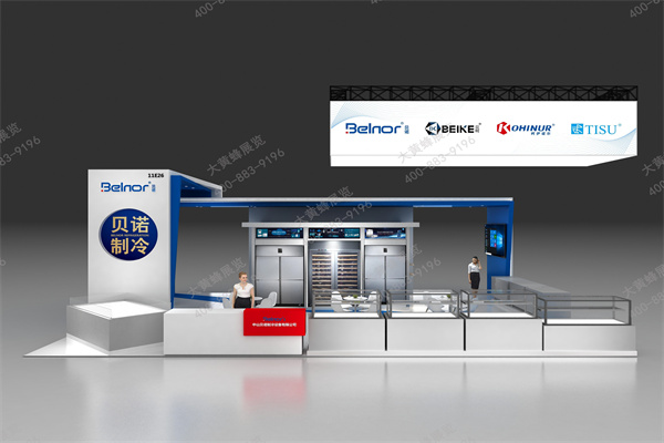 上海酒店用品展-展台设计搭建案例分享