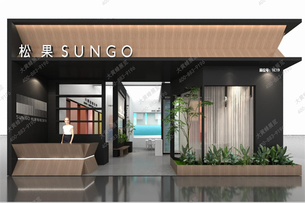 深圳家纺展-展台设计搭建案例