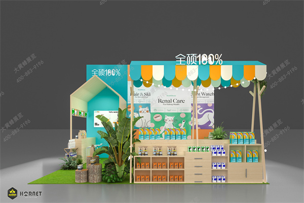 亚宠展-展台设计案例分享！