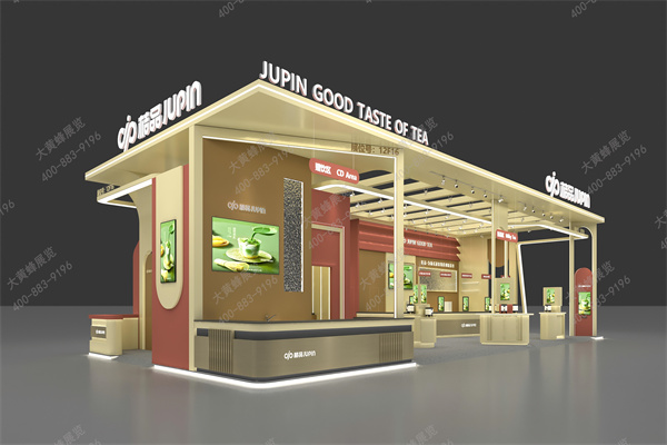 酒店餐饮展台设计-品牌形象的直观载体