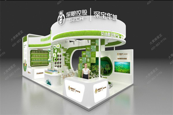 上海食品展-展台设计搭建案例分享