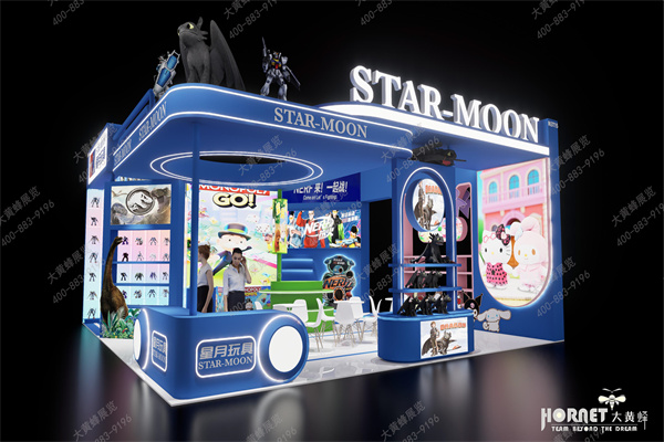 潮玩展台设计-赋能品牌沉浸式体验