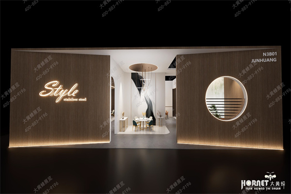 展台设计：以质感美学重构展会空间叙事