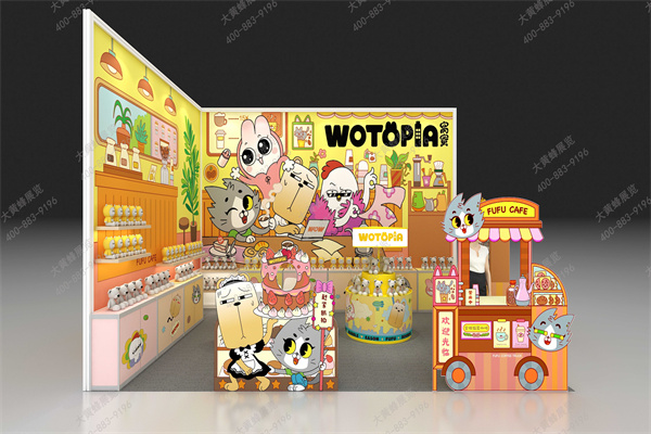 专业授权展展台设计搭建-助力IP品牌高效曝光