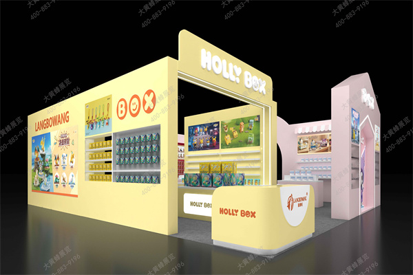 ChinaJoy展-特装展台设计搭建案例
